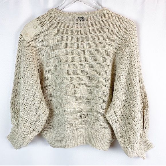 Vintage Dino Valiano Crochet Sweater 6 - Picture 2 of 6